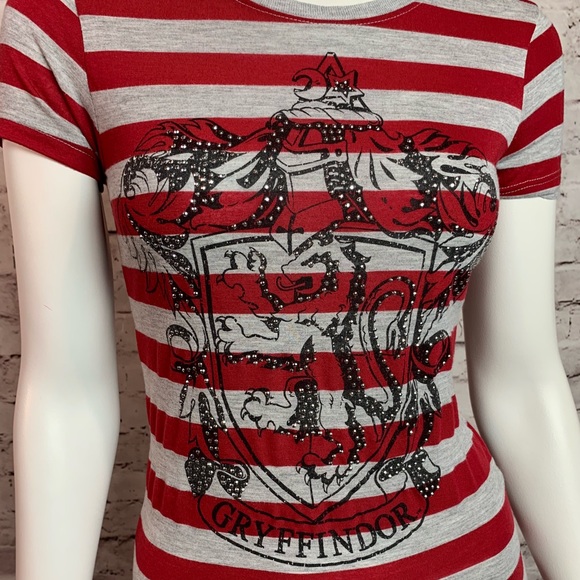 Universal Tops - Harry Potter Striped Bling Top - Medium